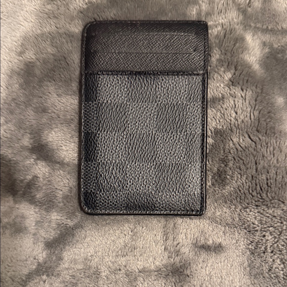 Louis Vuitton Damier Graphite Black Card Holder - Picture 2 of 8